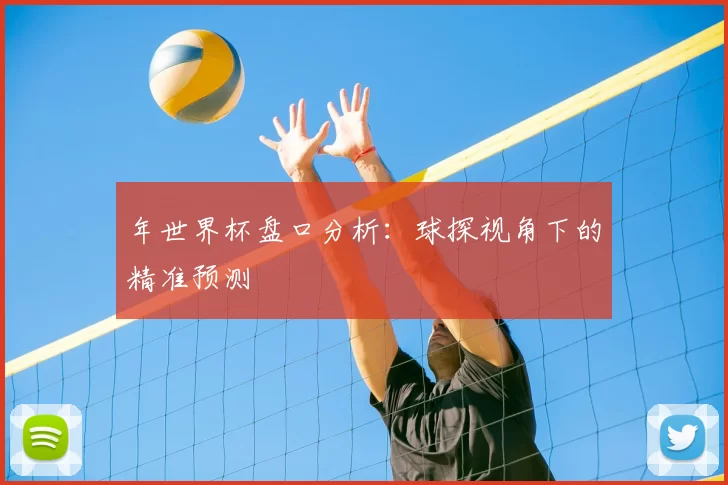 年世界杯盘口分析:球探视角下的精准预测
