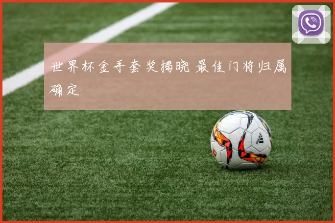 世界杯金手套奖揭晓 最佳门将归属确定