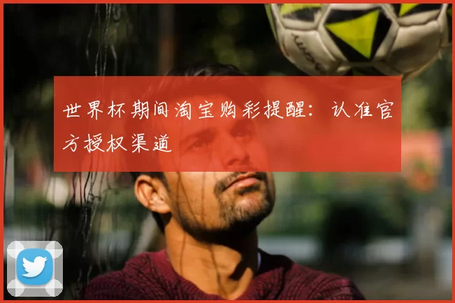 世界杯期间淘宝购彩提醒：认准官方授权渠道